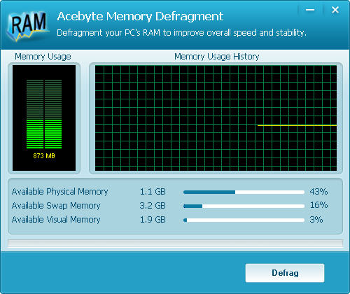 memory defragmenter